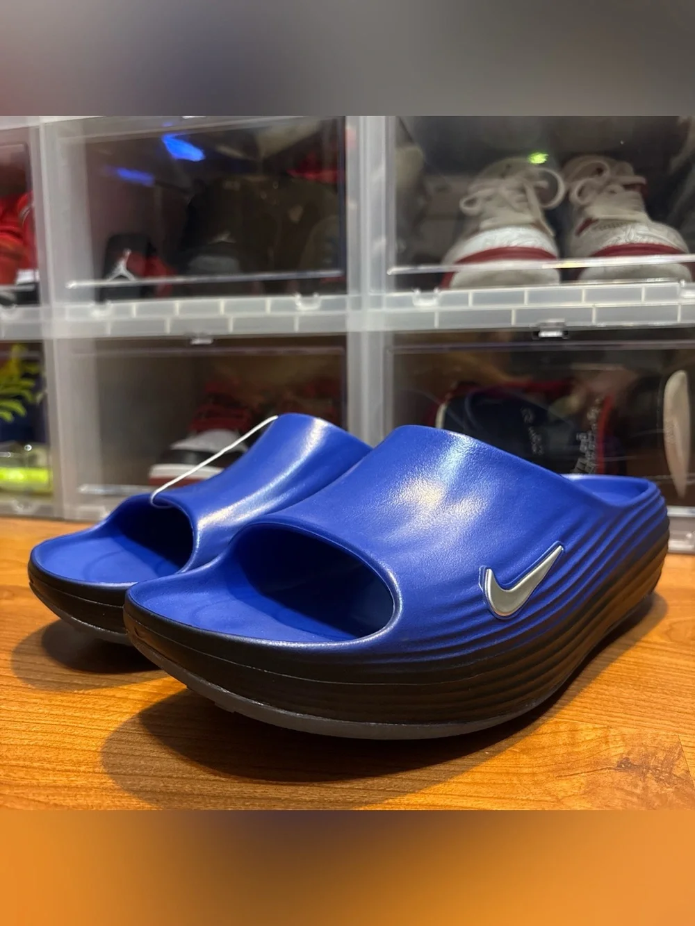 Nike ReactX Rejuven8 Recovery Slide EYBL IF5624-400 Mens Sizes 6 and 15 NWOB